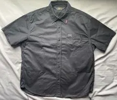 【美品】VANSON 半袖シャツ ブラック XXLのサムネイル