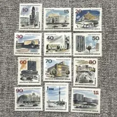 3100【未使用：海外切手(ドイツ)】ベルリンの風景 3種完 建物 - メルカリ
