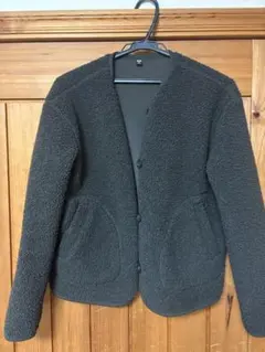 ボアジャケットとフード付きジャケットセット