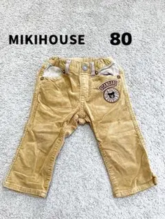 MIKIHOUSE ベージュ コーデュロイパンツ 80