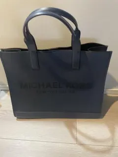 MICHAEL KORS ネイビー トートバッグ