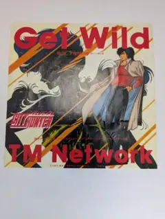 中古　TM Network Get Wild 45RPM