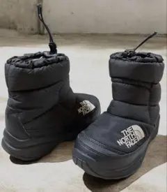 美品THE NORTH FACEキッズ防水ブーツヌプシ21センチ