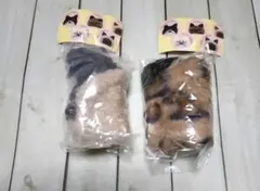 もじゃもじゃ猫ポーチ　レオパード グレイシャム ガチャ C-Pla限定