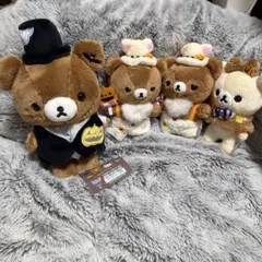 【4体セット】チャイロイコグマ ハロウィンぬいぐるみ