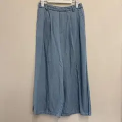 studioCLIP ライトブルー ワイドパンツ S