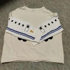 nicohrat 新幹線袖ロンT