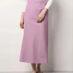 ⭐︎超美品⭐︎グリーンレーベルリラクシング ロング丈 Iライン スカート ピンク