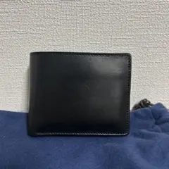 極美品】コロナドレザー ホーウィン社 シェルコードバン 二つ折り財布