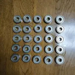 インラインスケート用金属製ベアリング 25個セット