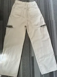 Maison Margiela スラッシュデニムパンツ ホワイトのサムネイル