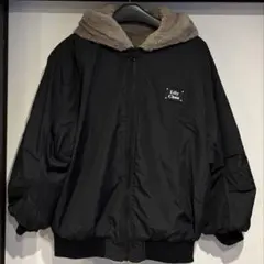 女の子のリバーシブルフード付きジャケット