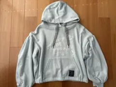 LOVE RABBY ライトブルー パーカー150