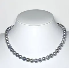 B2230 あこや真珠ナチュラルグレー8,0-8.5mm