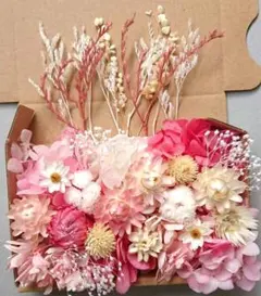 ドライフラワー プリザーブド ハーバリウム 花材 お花箱 No.4023