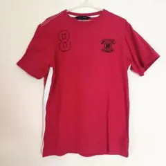 【TOMMY HILFIGER 】レッド Tシャツ M 綿100 ストリート