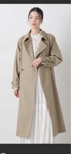 新品未使用nano universe ベージュトレンチコート
