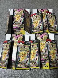 ポケモンカードゲーム メガドリーム 空箱 4箱ぺりぺり付き