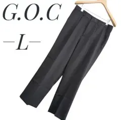 G.O.C スラックス ブラック L 韓国 春服 通勤 通学のサムネイル