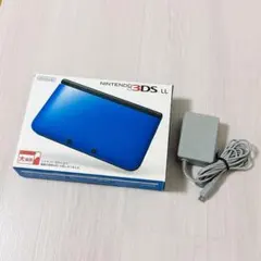 2858【Nintendo】ニンテンドー3DS LL ブルー×ブラック