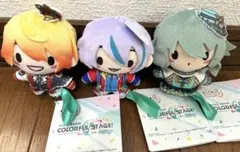 プロセカふわぷちマスコット　ワンダーマジカルショウタイ3種セット