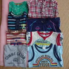 男子Tシャツ.タンクトップ 120～130㌢ 夏服8点セット！