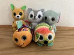 マクドナルド　ハッピーセット　KIPPERぬいぐるみ5体セット