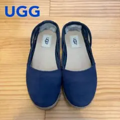 UGG エスパドリーユ ブルー 22.5cm フラットシューズのサムネイル