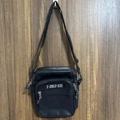 IINEDESIGN ミニショルダーバッグ アイコンメッシュボックス ブラック