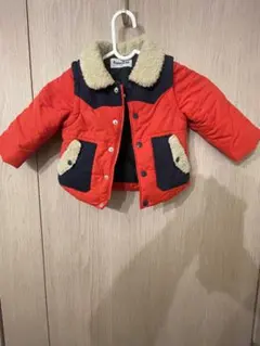 (特価/美品)familiar／ファミリア　ダウンジャケット　80サイズ