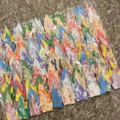千羽鶴　バラ　千代紙　折り鶴　100羽　折り鶴シャワー