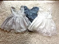 GAPベビー　ワンピース3点セット