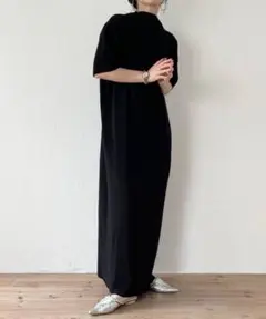 デイリーデイリースーパーストレッチプリーツワンピース[半袖]