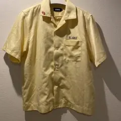 Seas シアーズ ヴィンテージ ボーリングシャツ 黄色 M - メルカリ