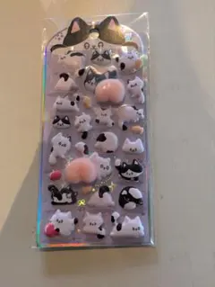 ねこ　おしりシール