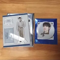 セブチカフェ　アクスタ　缶バッジ　ミンハオ　THE8