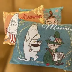 新作！】ムーミン ゴブラン織りクッション 全1種 2個セット - メルカリ