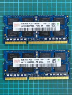 Hynix 8GB(4GBx2) PC3-12800S メモリー