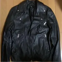 H&M エイチアンドエム ライダース レザー ジャケット