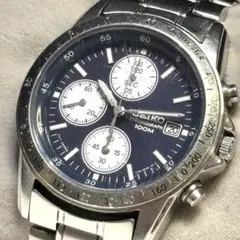 稼働品 SEIKO SND255PC クロノグラフ クオーツ時計 海外モデル - メルカリ