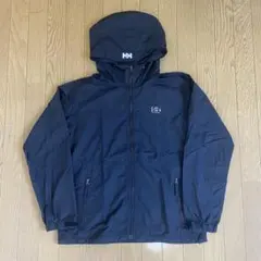Helly Hansen ネイビーナイロンジャケット　アウトドア　マウンテン