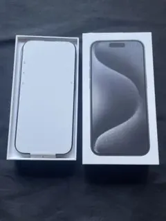 iPhone 15 pro ブラックチタニウム　256GB SIMフリー