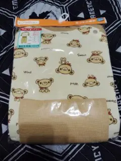 ベビー クマ柄長袖パジャマ 80