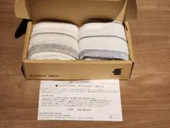 TSUBAME TOWEL おてふきタオル 2枚セット 日本製 未使用 シンタクのサムネイル