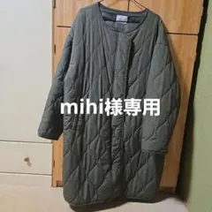 オリーブ色 ロングコート 4L