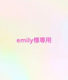 emily様専用ページ