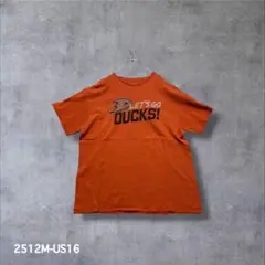 ☆アナハイムダックス シャツ オレンジ NHL グラフィックティー 半袖のサムネイル
