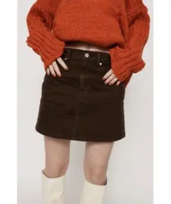 sly デニムスカート ブラウン