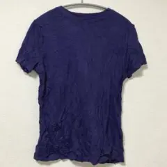 美品✨a new day【XS】紫 クルーネック Tシャツ 半袖 無地 着回し