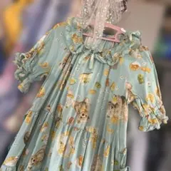 ピンクハウス チュニック ピコフリル ピンタック キャットハーブカード